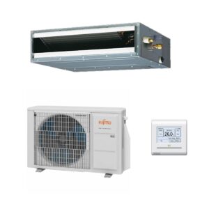 Fujitsu Air Conditioning Economy Slim Ducted ARXG09KLLAP+AOYG09KATA 2 5kW:9000BTU System