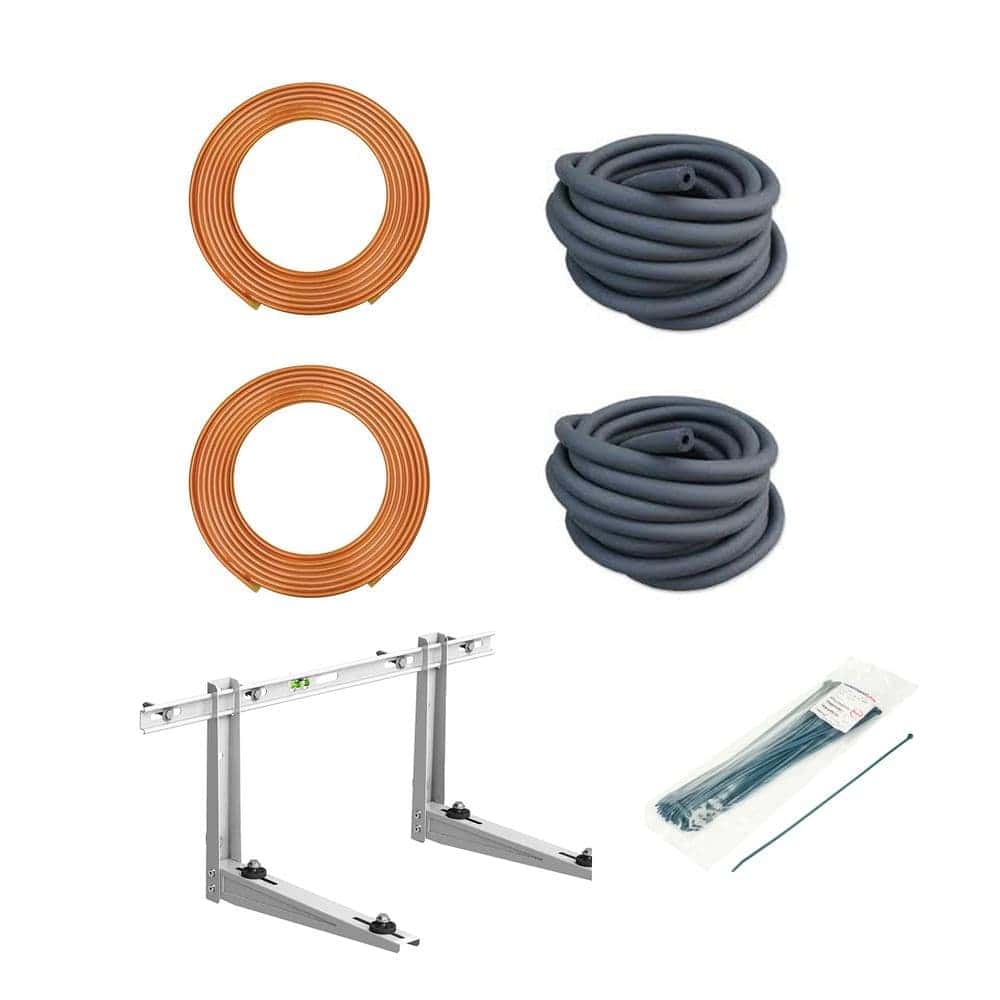15 meter installation pipe kit 1 4 and 3 8 for air conditioning and refrigeration