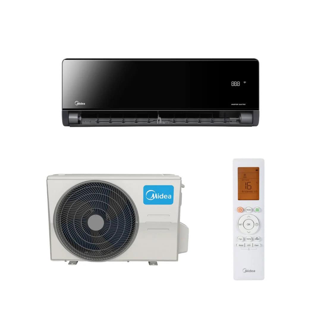 Midea Air Conditioning Penrose XT MSXTBU-12HRFN8 / MOX230-12HFN8 Wall Mounted 3.5kW Basildon Acr Midea Penrose System