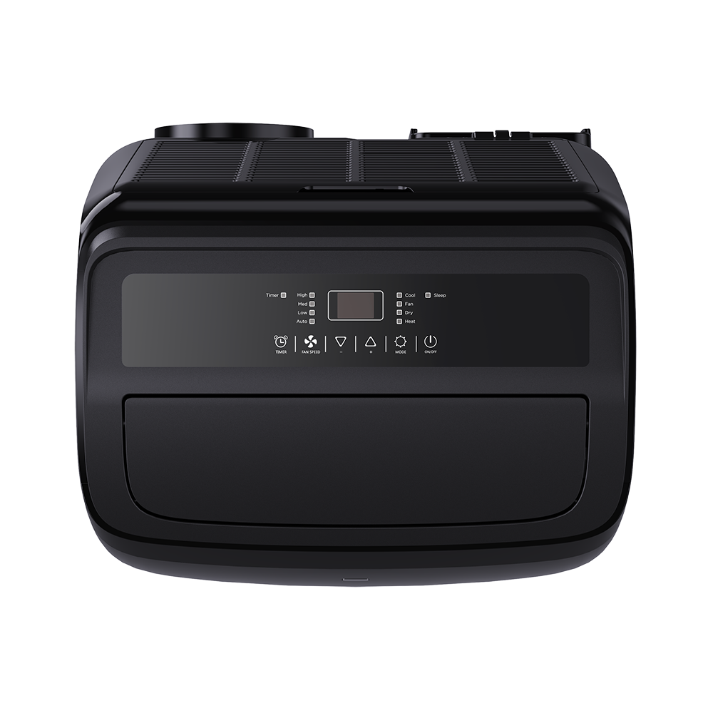 DiversiTech PAC-IHP-12-BLK Air Conditioning Portable Heat + Cool Basildon Acr PORTABLE BLACK 2