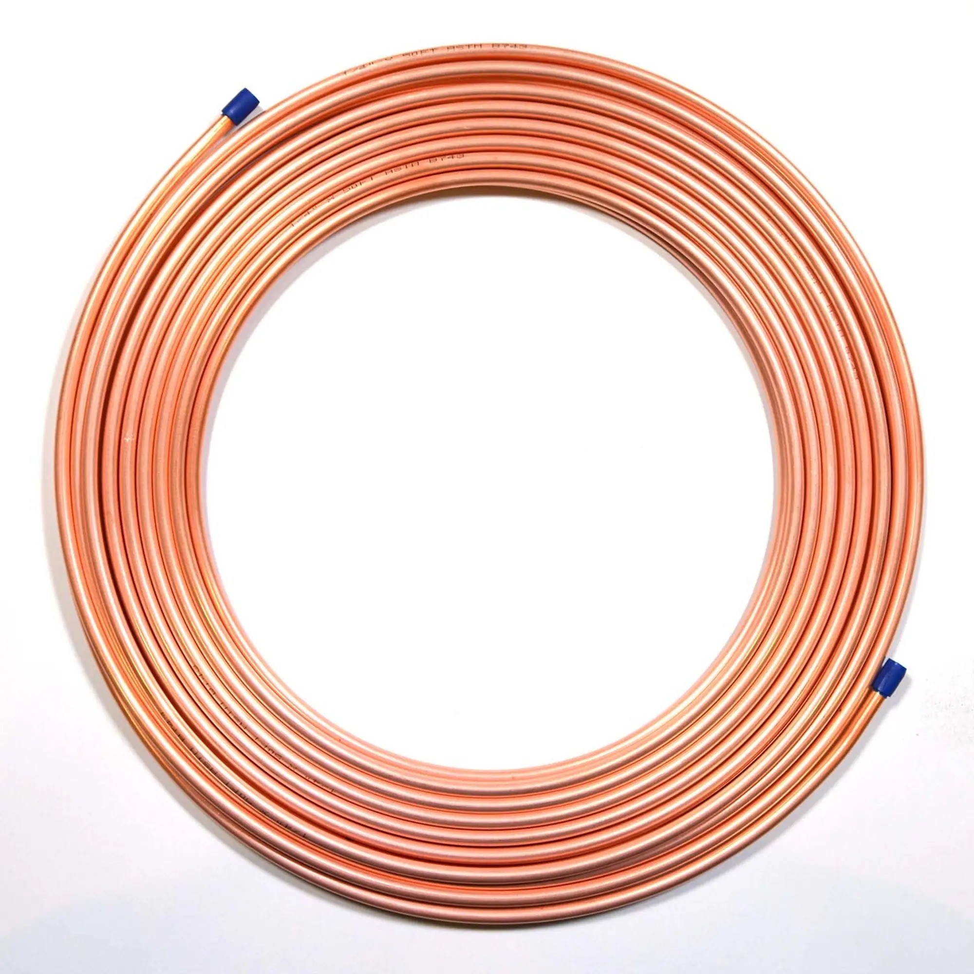 Copper Tube Coil 1/2" x 15 metre 21G - 34302 Basildon Acr Copper Tube Coil 1:4 15 metre 22G 34200