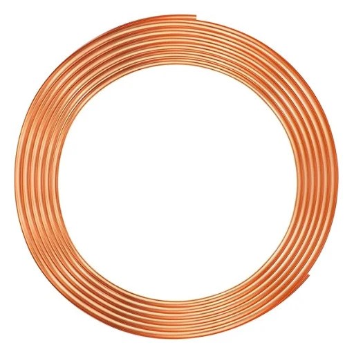 Copper Tube Coil 3/8" 6 metre 21G - 34201 (Air conditioning) Basildon Acr Copper Tube Coil 1:4 15 metre 22G 34200