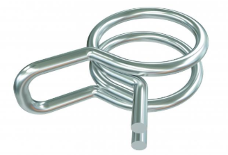 Sauermann 6mm Spring Clip Pack of 25 - 977702 Basildon Acr Sauermann 6mm Spring Clip Pack of 25 977702