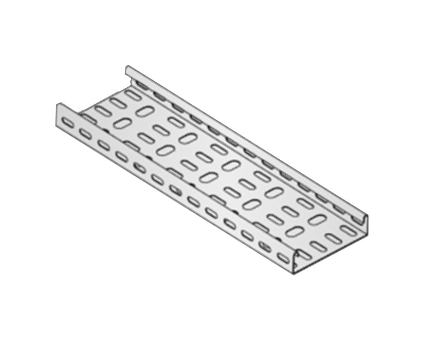 Unistrut Cable Tray Medium Duty 600mm x 3m Pre Galvanised -541524U- Basildon Acr cable tray 002 ast 2098054 p