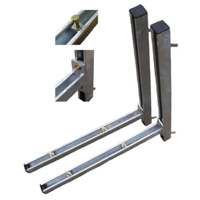 Pump House Pumps Cantilever Arm Kit (2 arms in kit + fixings) 600mm Arm 190kg -160105- Basildon Acr cantilever arm kit bmecat detail bmecat detail ast 1252644 p