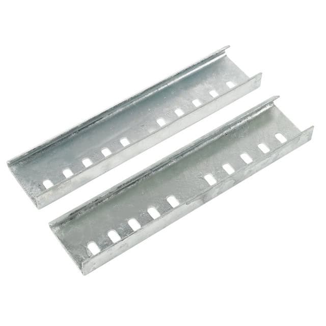 Unistrut Cable Tray Pair Of Wrap Couplers Pre Galvanised -180243U- Basildon Acr unistrut wrap couplers pair ast 1254450 p